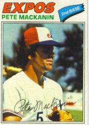 1977 Topps Baseball Cards      156     Pete Mackanin